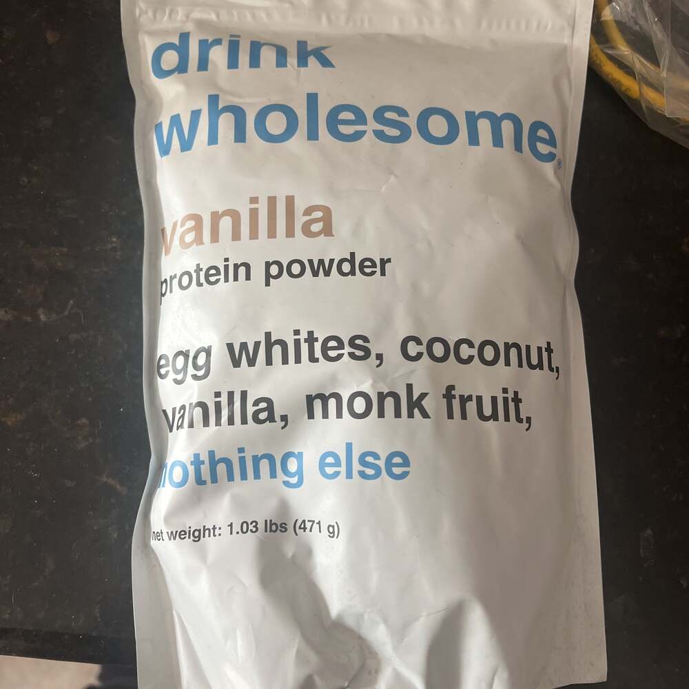 drink wholesome Vanilla Meal Replacement Powder for Sensitive Stomachs (14 Servi